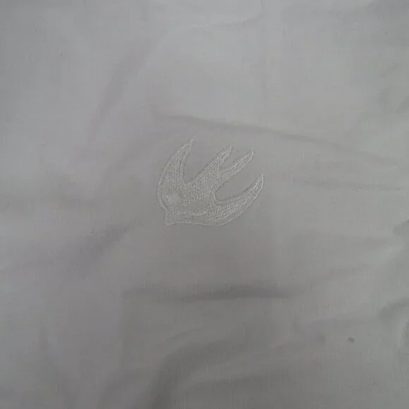 MCQ McQueen Medium White Graphic Short Sleeve Tee T Shirt - Picture 2 of 7